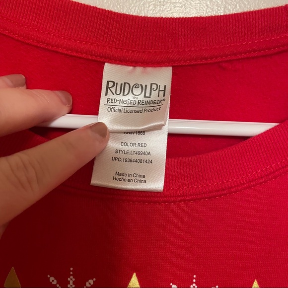 Rudolph Christmas Sweatshirt 🎅🏼 - Picture 4 of 5